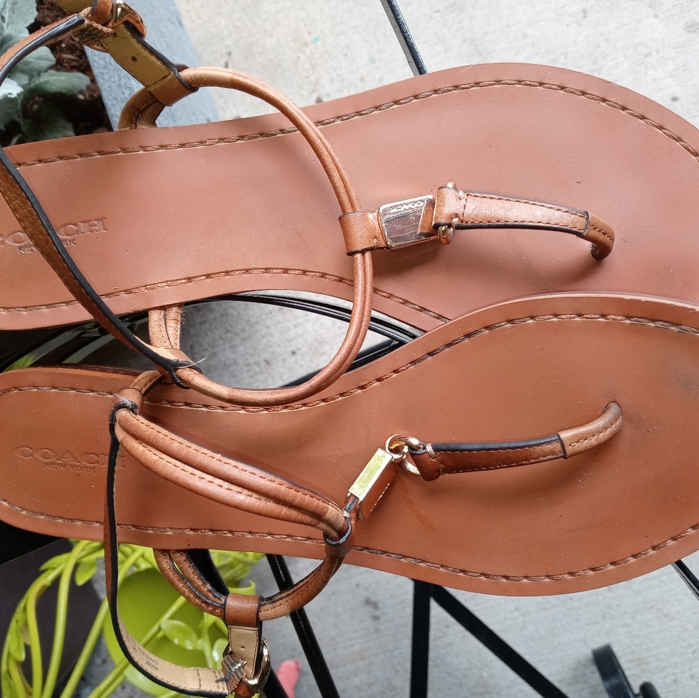 LADIES SANDALS BY COACH